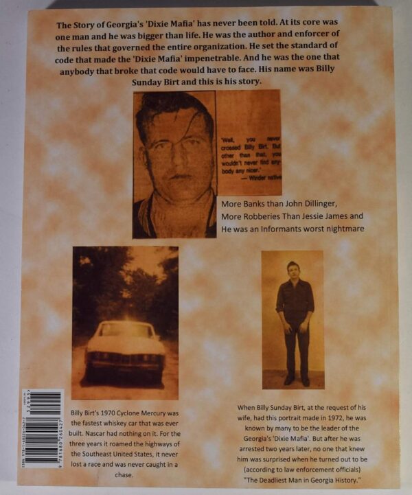 Rock Solid, The True Story of Georgia's Dixie Mafia by Billy Stonewall Birt (Author) - Image 2